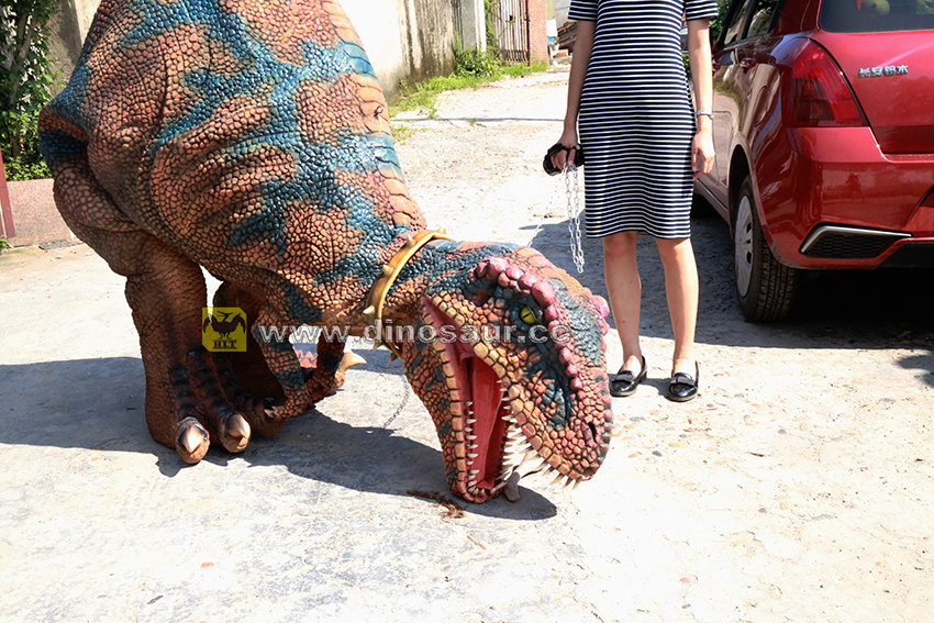 仿真恐龙制作-恐龙皮套