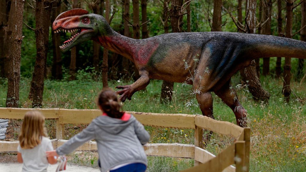 仿真恐龙科普视频